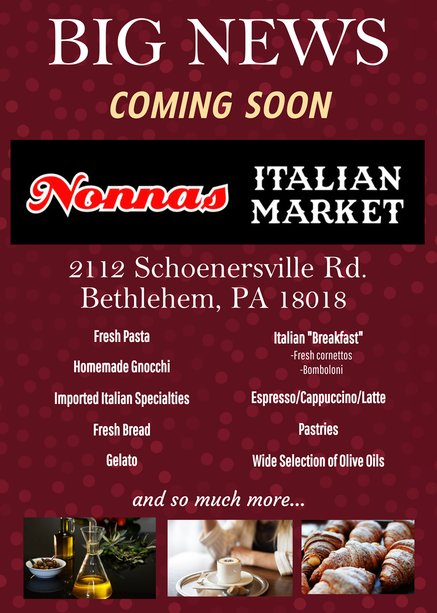 Italian Market in Bethlehem, PA